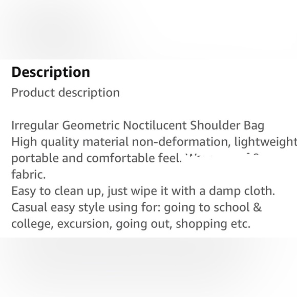 Colorful Geometric tote - Picture 7 of 7